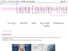 Tablet Screenshot of lauracountrystyle.com